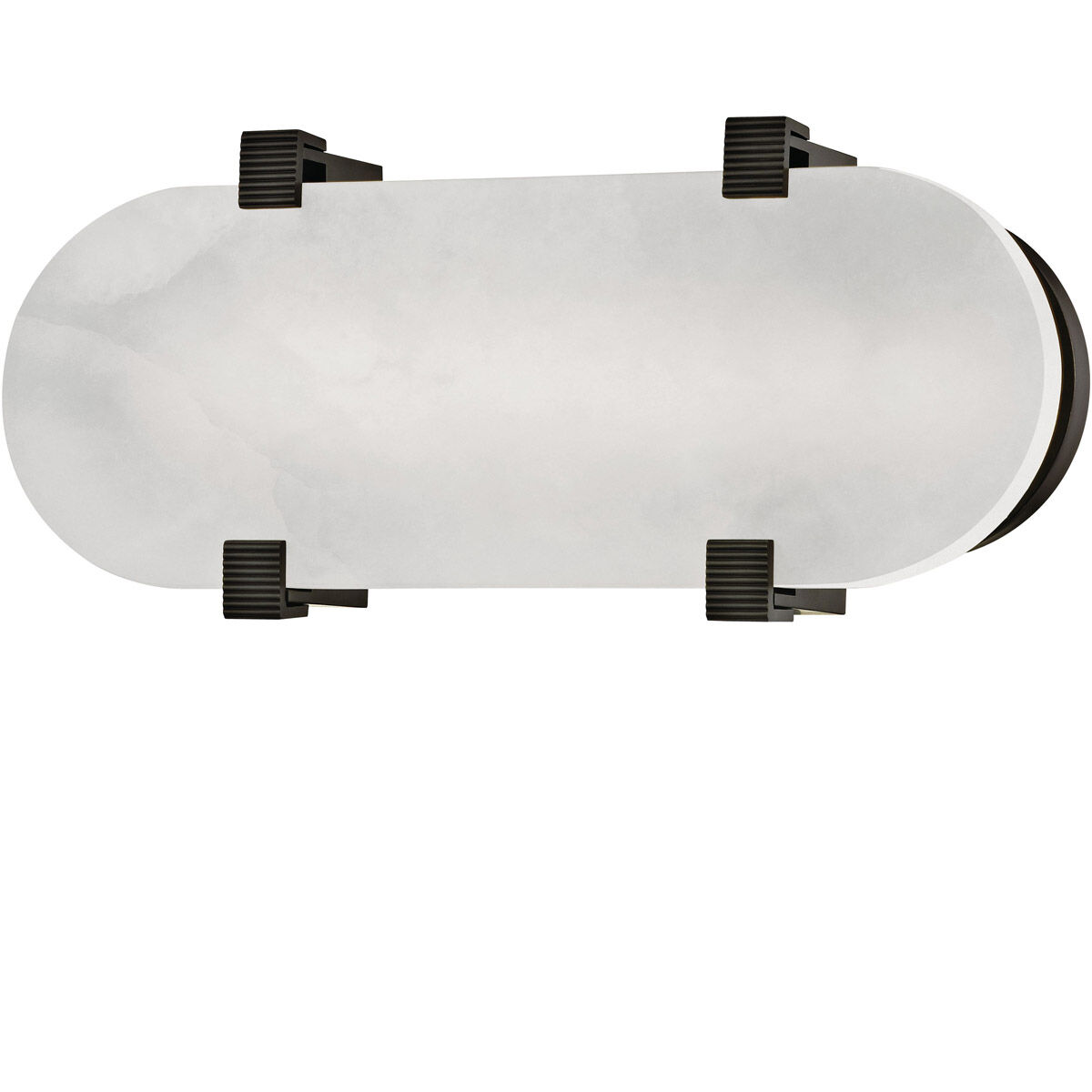 Skylar LED 5 inch Old Bronze ADA Wall Sconce Wall Light, Spanish Alabaster