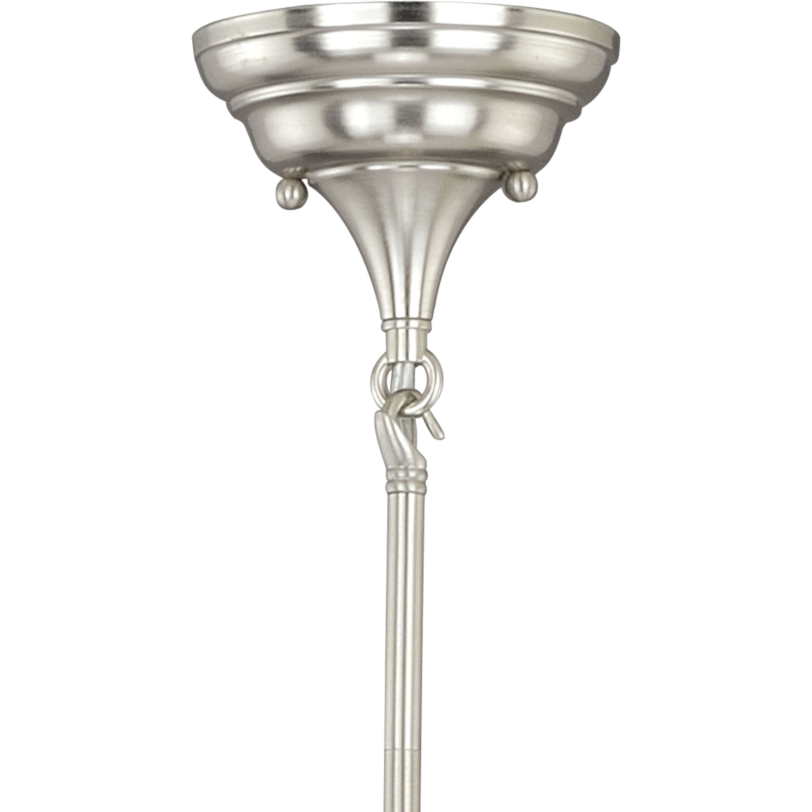 Huntley LED 6.25 inch Satin Nickel Mini Pendant Ceiling Light