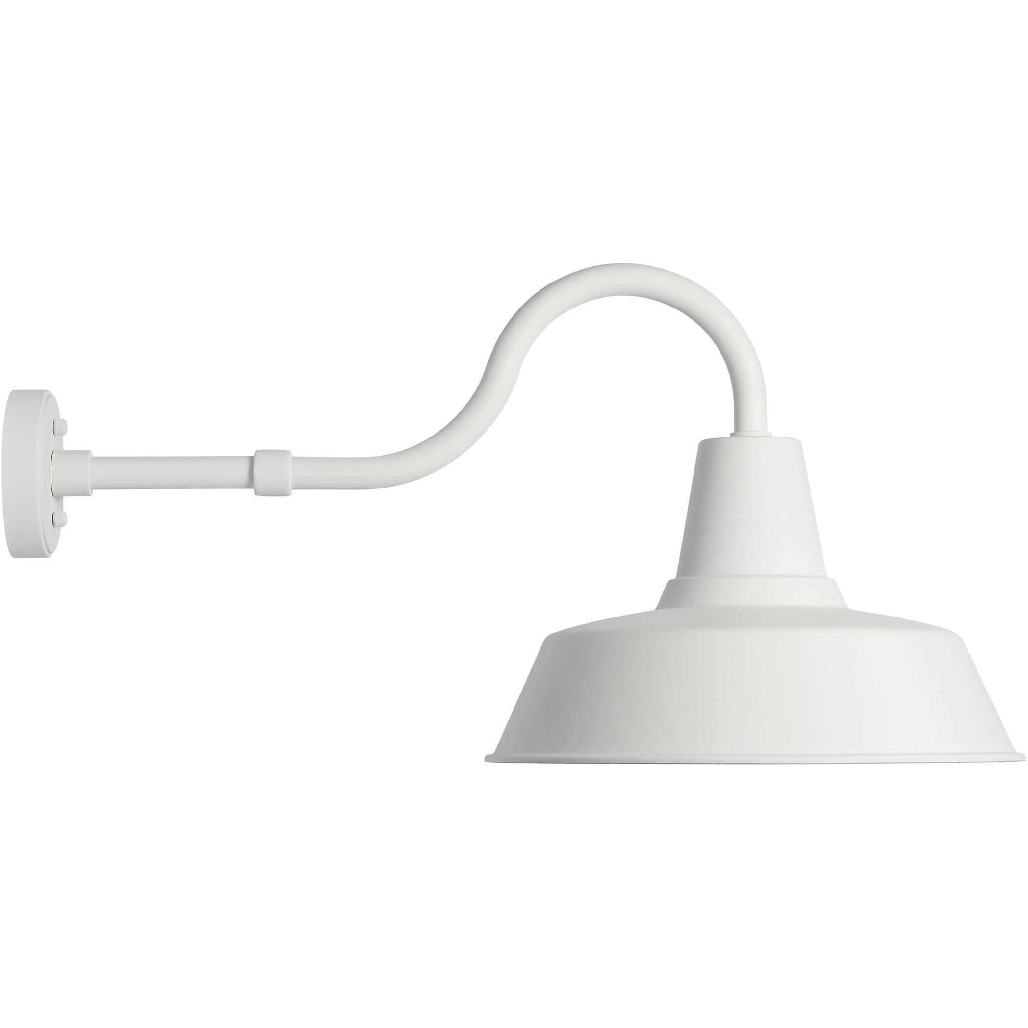 Sean Lavin Barn Light 1 Light 15 inch Outdoor Textured White Outdoor Wall Lantern