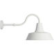 Sean Lavin Barn Light 1 Light 15 inch Outdoor Textured White Outdoor Wall Lantern