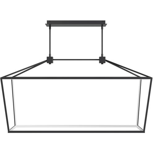Park Ave. LED 17 inch Black Pendant Ceiling Light