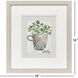 Herb & Wildflower I Green and Multi and Gray and Pink Framed Art, Propac