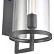 Hopkins 1 Light 17.75 inch Charcoal Outdoor Wall Sconce