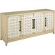 Sunset Harbor Sandy Cove with Beige and Black Credenza