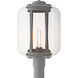 Fairwinds 1 Light 18.4 inch Coastal Burnished Steel Outdoor Post Light, Extra Large