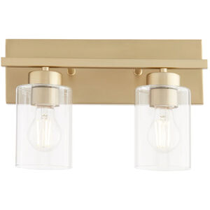 Carter 2 Light 14.00 inch Bathroom Vanity Light