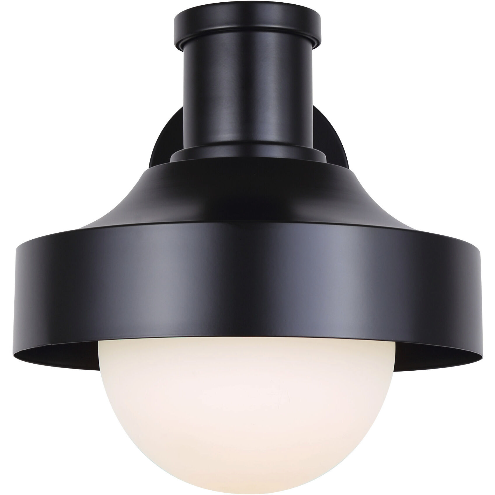 Baylor 1 Light 12.88 inch Black Outdoor Lantern