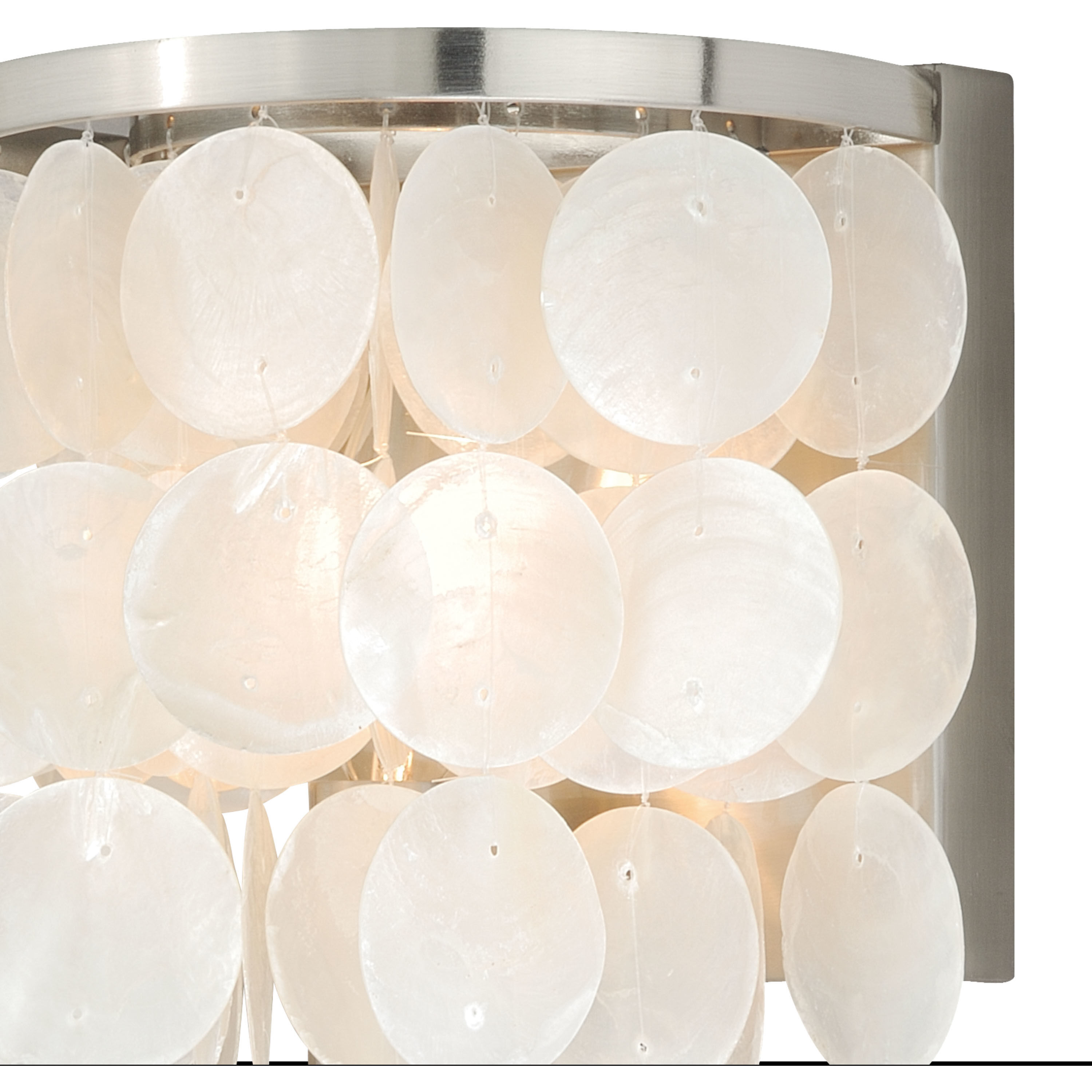Elsa LED 6.5 inch Satin Nickel Bathroom Light Wall Light