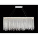 Fountain Ave LED 12 inch Chrome Hanging Chandelier Ceiling Light