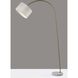 Chrystie 83.5 inch 100.00 watt Antique Brass Arc Floor Lamp Portable Light