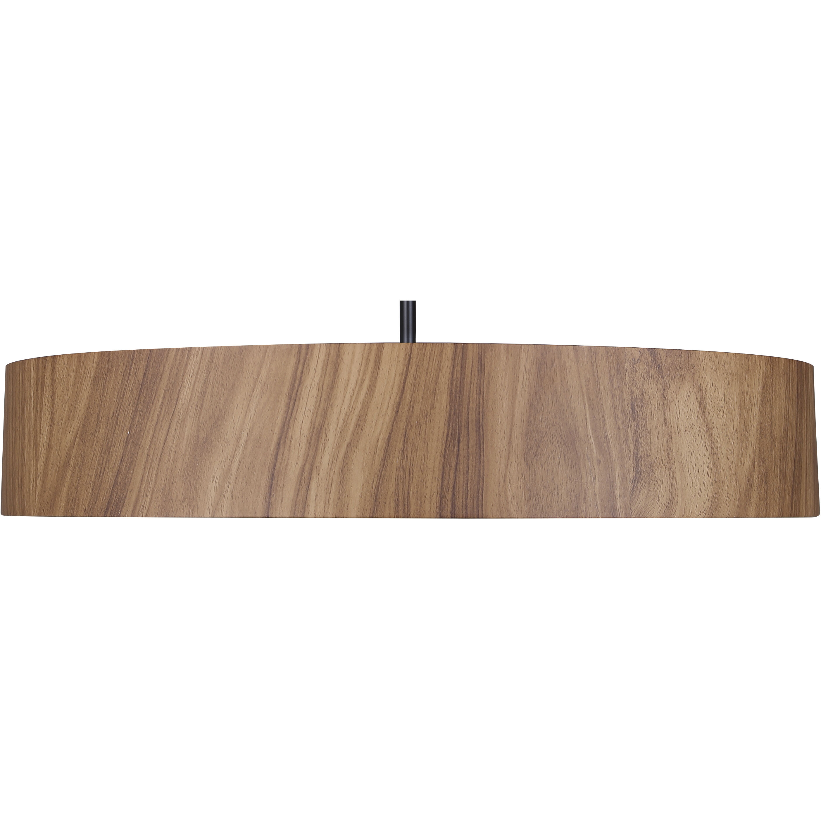 Dexter 4 Light 22 inch Black and Wood Pendant Ceiling Light in Faux Wood