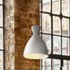 Aethera Pendant Ceiling Light in White Sandstone Cement