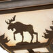 Yellowstone LED 14 inch Burnished Bronze Flush Mount Ceiling Light