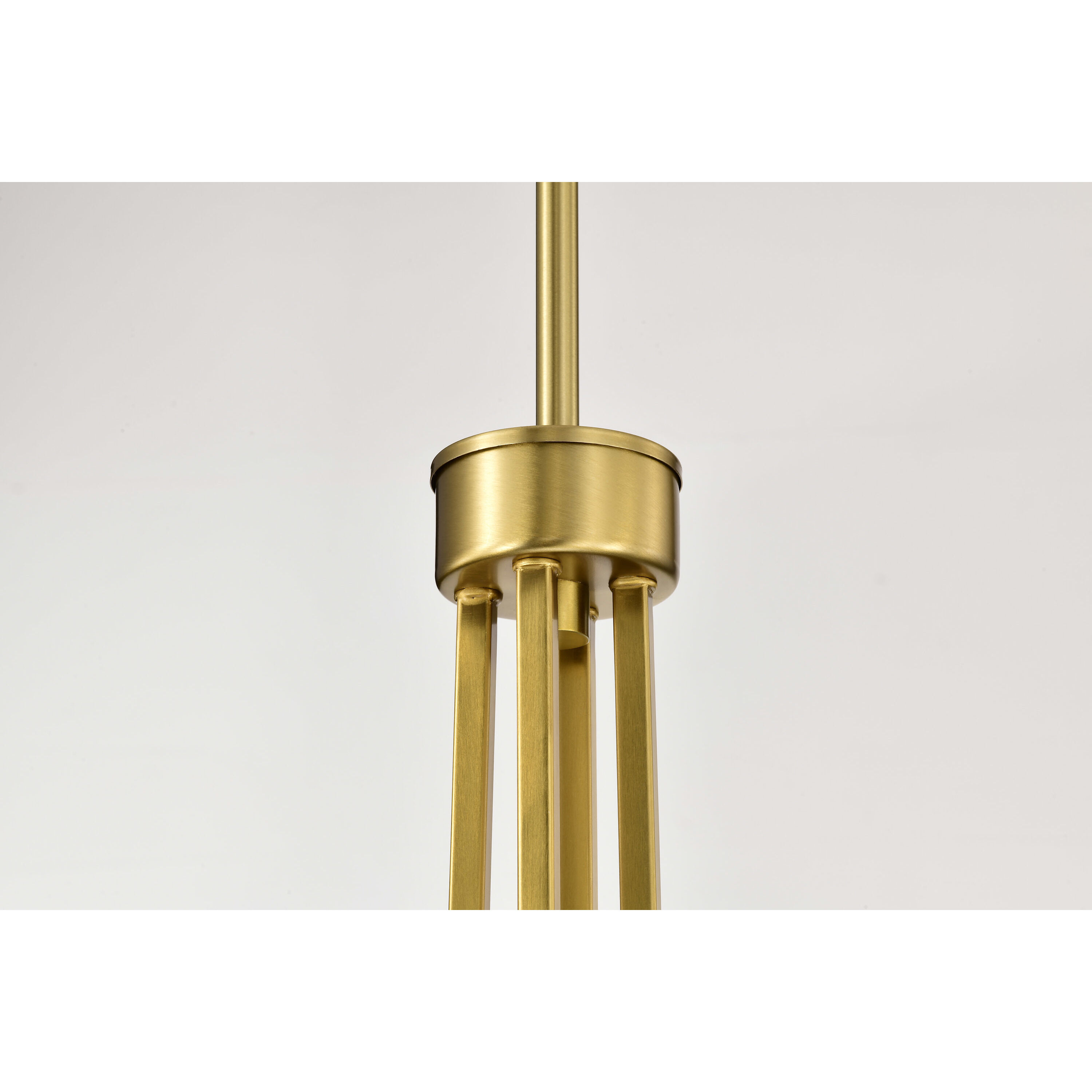 Royale 40 inch Burnished Brass Chandelier Ceiling Light