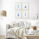 Waterside Blue and Gray Framed Art, Propac