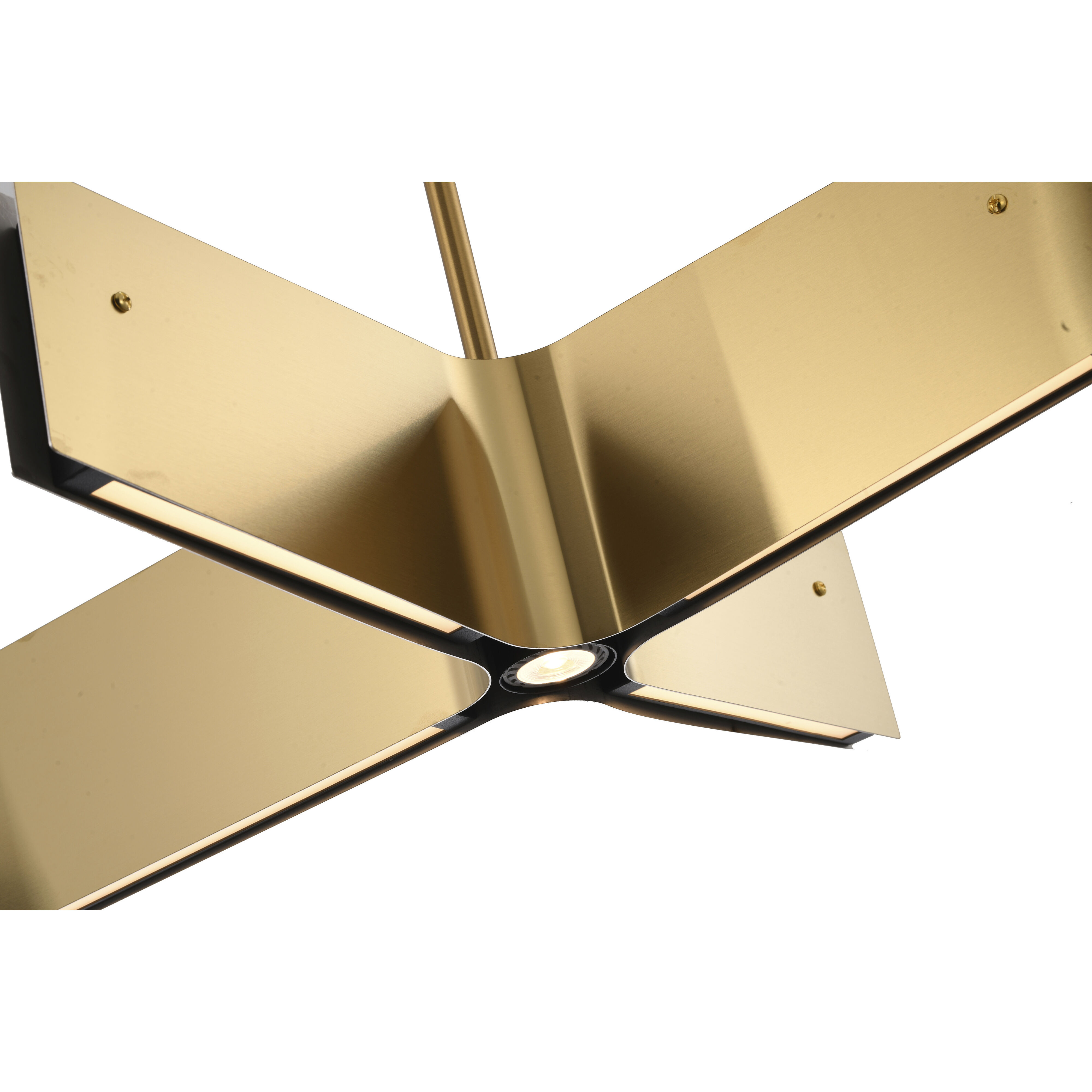 Canada LED 25.2 inch Brass Chandelier Ceiling Light