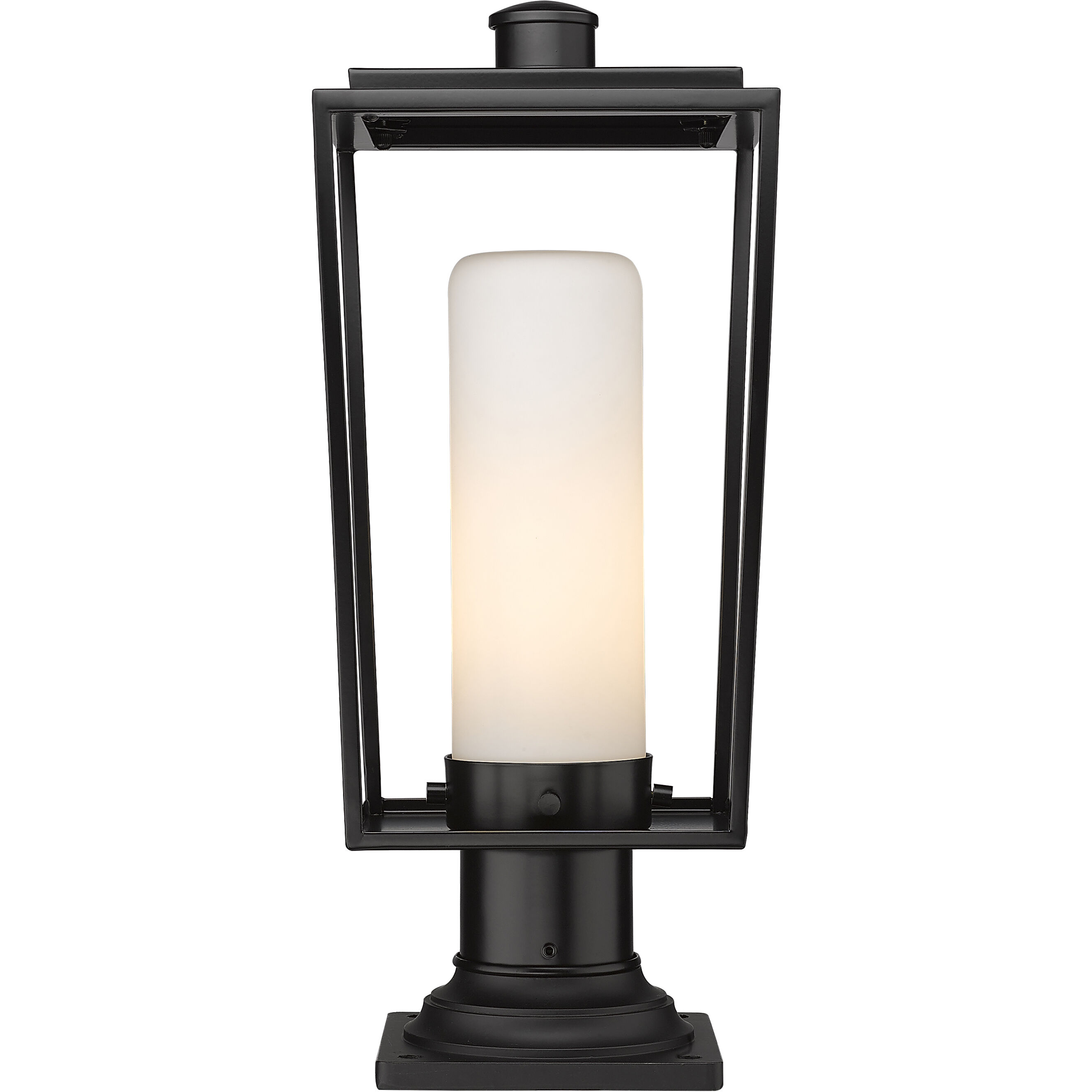 Sheridan 1 Light 19.5 inch Black Outdoor Pier Mounted Fixture