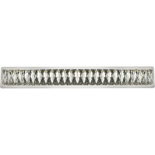 Monroe LED Chrome Wall Sconce Wall Light