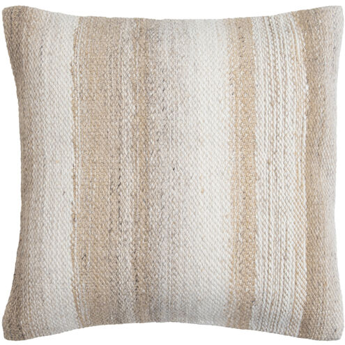 Terrain 18 X 18 inch Cream/Tan Accent Pillow
