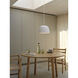 Taiko 1 Light 11.81 inch Matte White Interior Pendant Light Ceiling Light