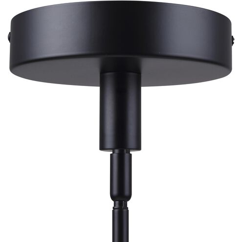 Carmynn LED 22.25 inch Black Chandelier Ceiling Light
