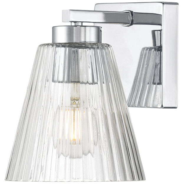 Riville 1 Light 5.75 inch Chrome Wall Sconce Wall Light