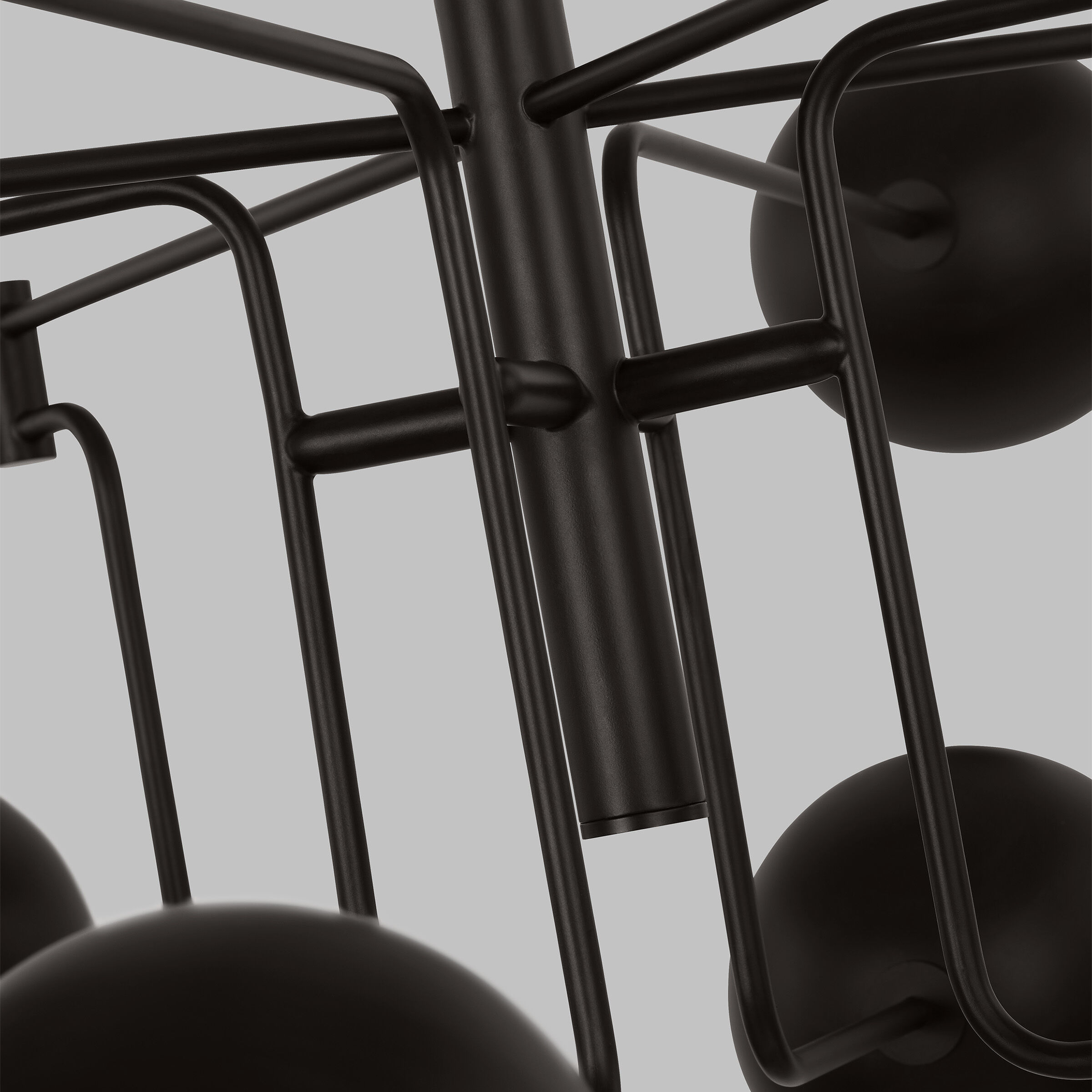 Christiane Lemieux Chaumont 16 Light 48 inch Aged Iron Chandelier Ceiling Light