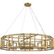Radcliffe 8 Light 45 inch Burnished Brass Chandelier Ceiling Light
