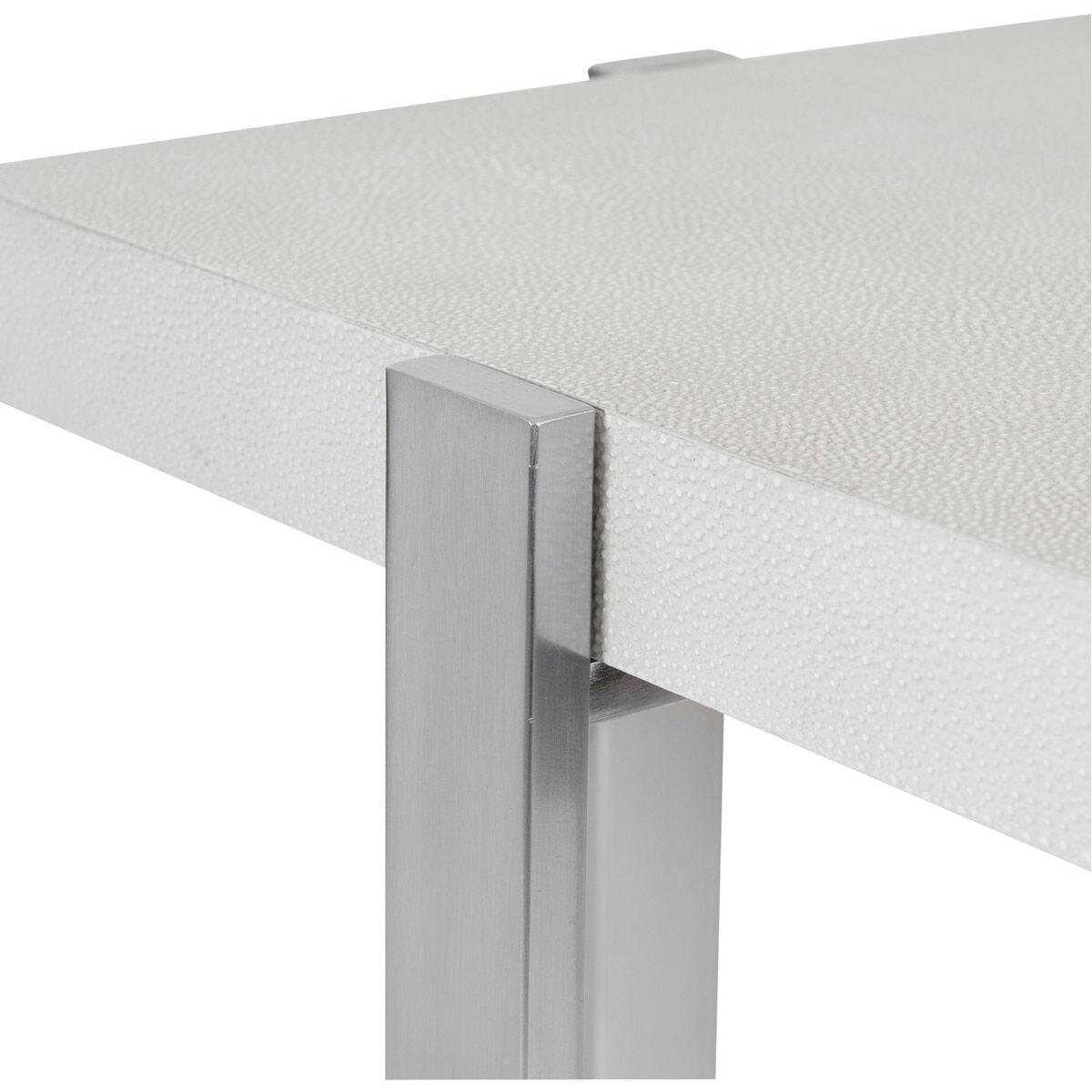 Arnaut 25 X 16 inch White Accent Table