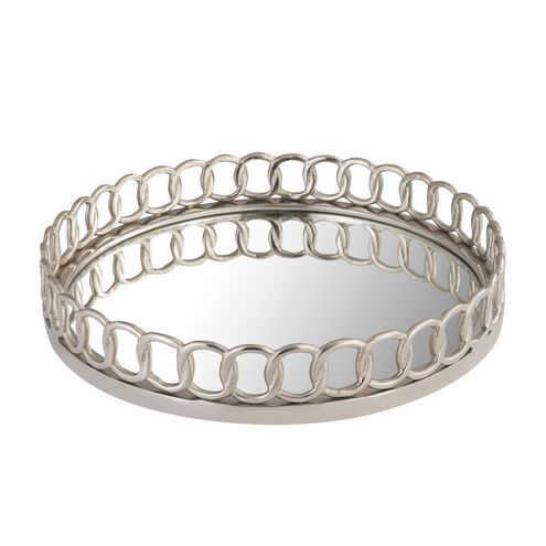 Pelitere Silver with Clear Tray
