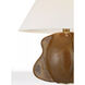 Kelly Wearstler Delmar 22.25 inch 15 watt Molten Amber Table Lamp Portable Light