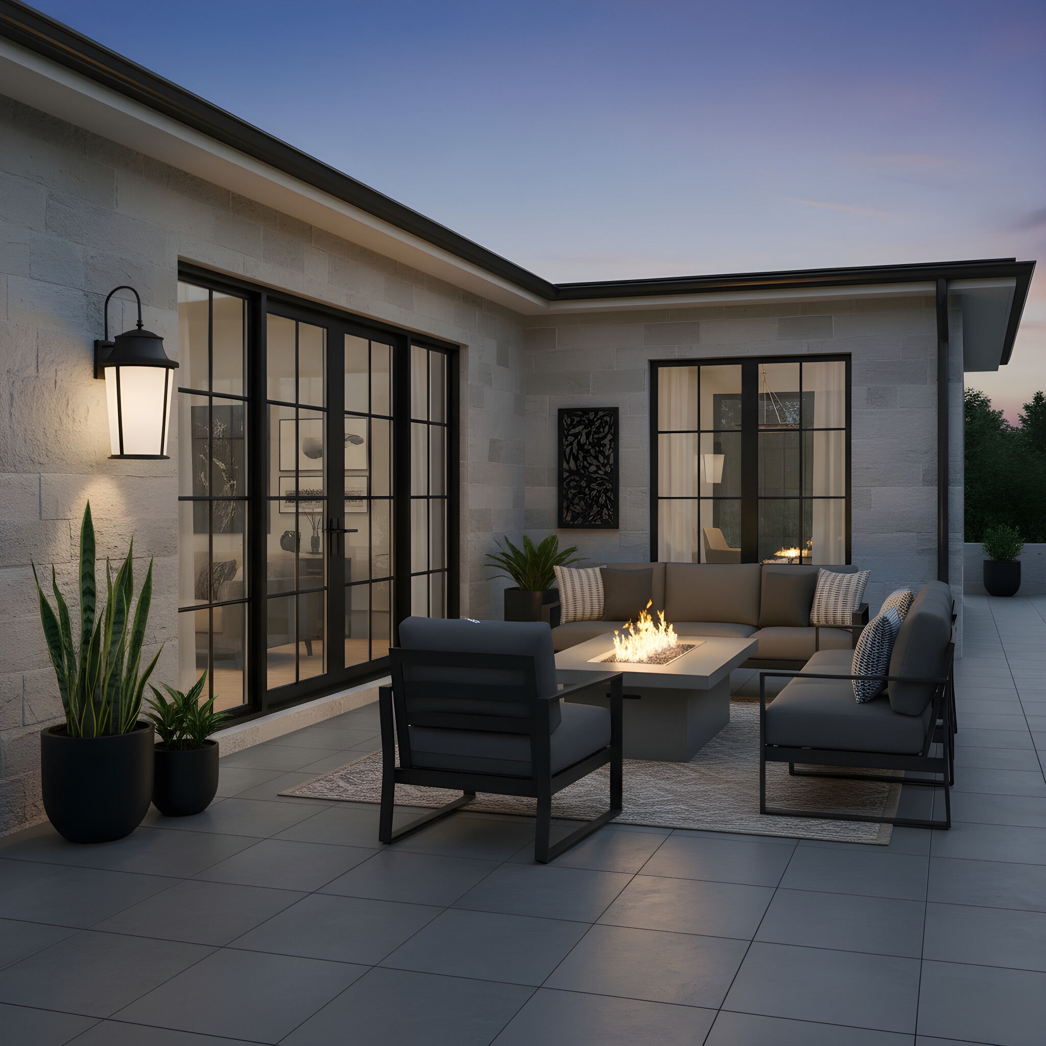 Portola 1 Light 31.88 inch Antique Bronze Outdoor Wall Lantern, Extra Large