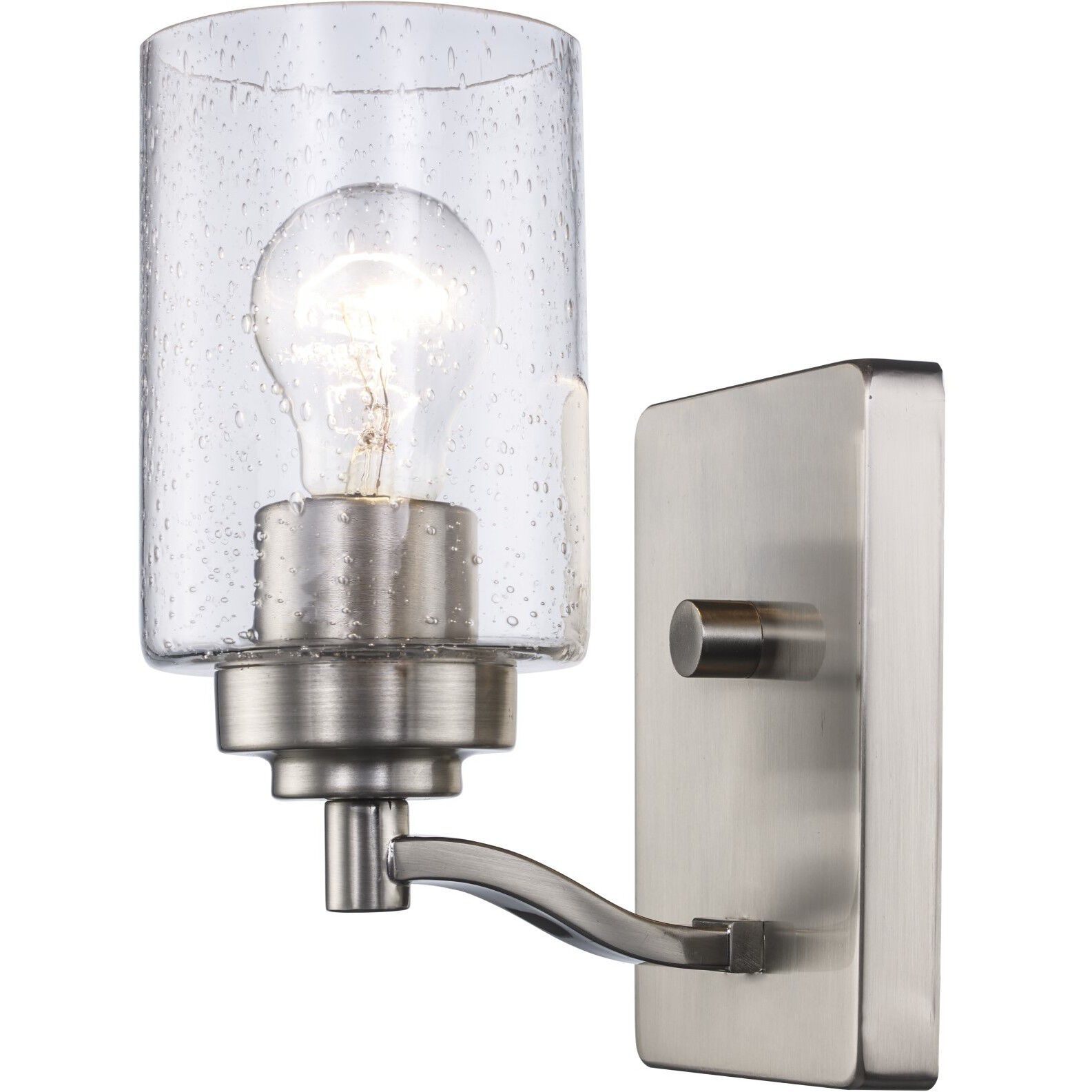 Mod Pod 1 Light 5 inch Brushed Nickel Wall Sconce Wall Light