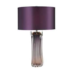 Brownfield 25 inch 60.00 watt Purple Table Lamp Portable Light