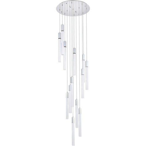 Weston 13 Light 30 inch Chrome Pendant Ceiling Light