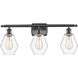 Ballston Cindyrella 3 Light 26 inch Oil Rubbed Bronze Bath Vanity Light Wall Light in Incandescent, Clear Glass