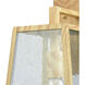 Logan 1 Light 16 inch Brown Outdoor Wall Sconce