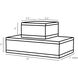 Turney 5.5 X 5.5 inch Dark Walnut Boxes, Set of 2