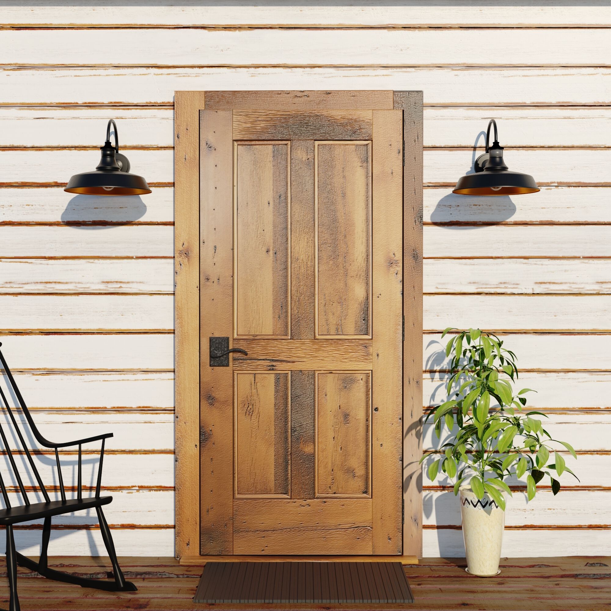 Dorado Dark Bronze and Light Gold Outdoor Motion Sensor