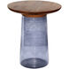 Colwyn 21 X 18 inch Blue End Table