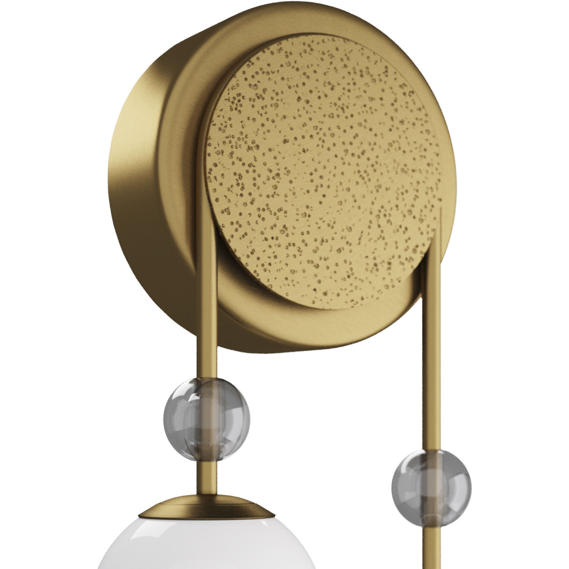 Beverly 2 Light 10.5 inch Antique Brass Sconce Wall Light, Right