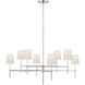 Thomas O'Brien Bryant 8 Light 48.00 inch Chandelier