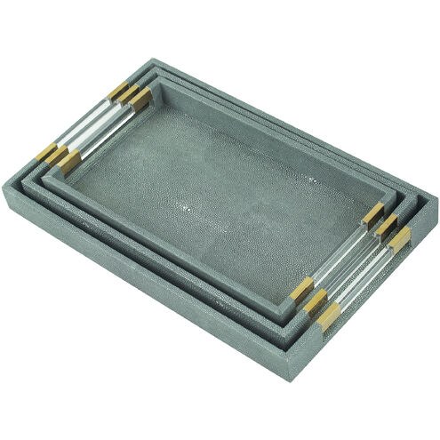 Margo Grey and Gold Trays