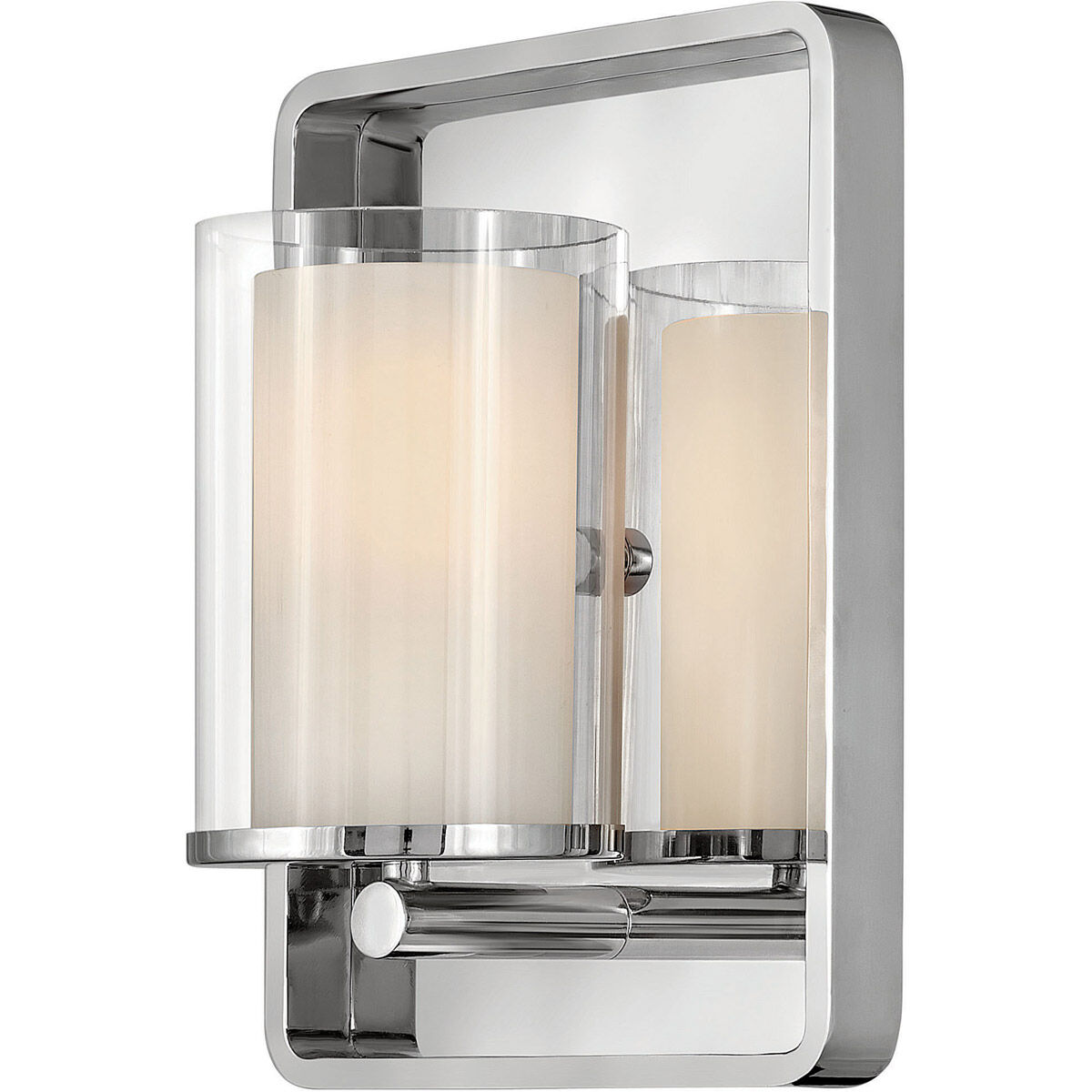 Eton 1 Light 9 inch Polished Nickel Sconce Wall Light
