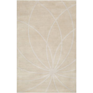 Mystique 132 X 96 inch Wheat Handmade Rug, Rectangle