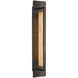 Ian K. Fowler Tristan LED 4 inch Bronze and Hand-Rubbed Antique Brass Reflector Sconce Wall Light