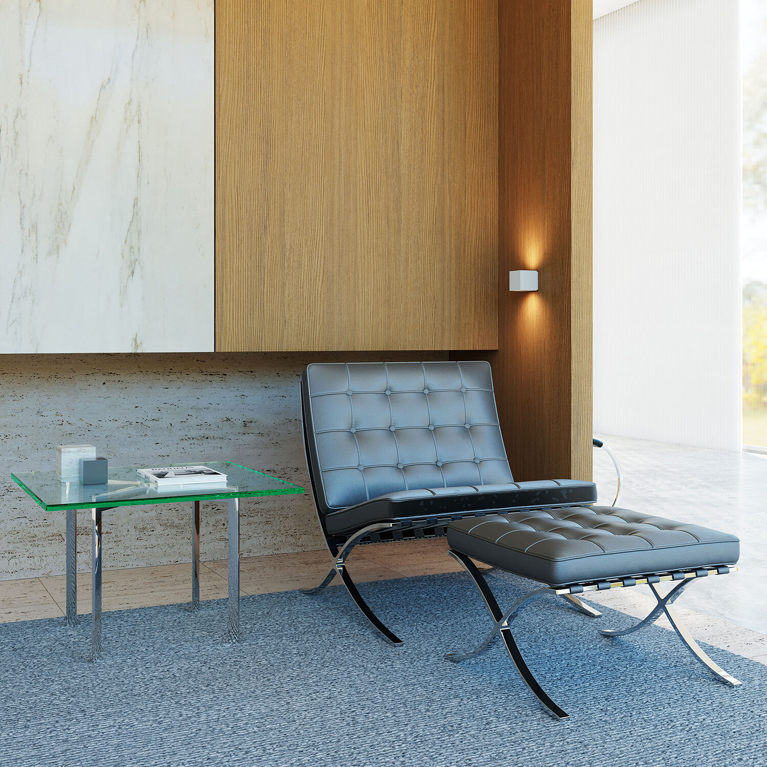 Qube 2 Light 3.25 inch Textured White Indoor-Outdoor Sconce