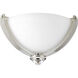 Vanora 2 Light 14.88 inch Polished Nickel Flush Mount Ceiling Light, Design Series