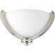 Vanora 2 Light 15 inch Polished Nickel Flush Mount Ceiling Light, Design Series