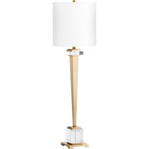 Statuette 41 inch 100.00 watt Brass Table Lamp Portable Light